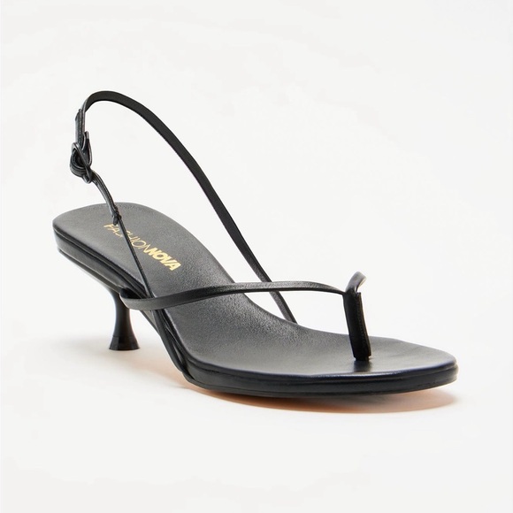 Fashion Nova Shoes - Fashion Nova Elegant Black Slingback Heels